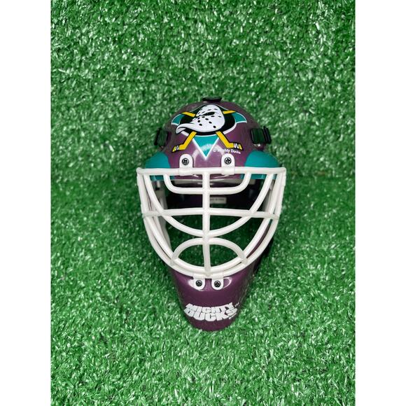 Anaheim Mighty Ducks Mini Goalie Mask helmet - Picture 1 of 6